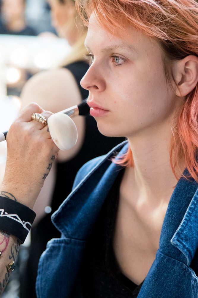 Ashley Williams Backstage LFW SS17 London Fashion Week CARRO Studio-20